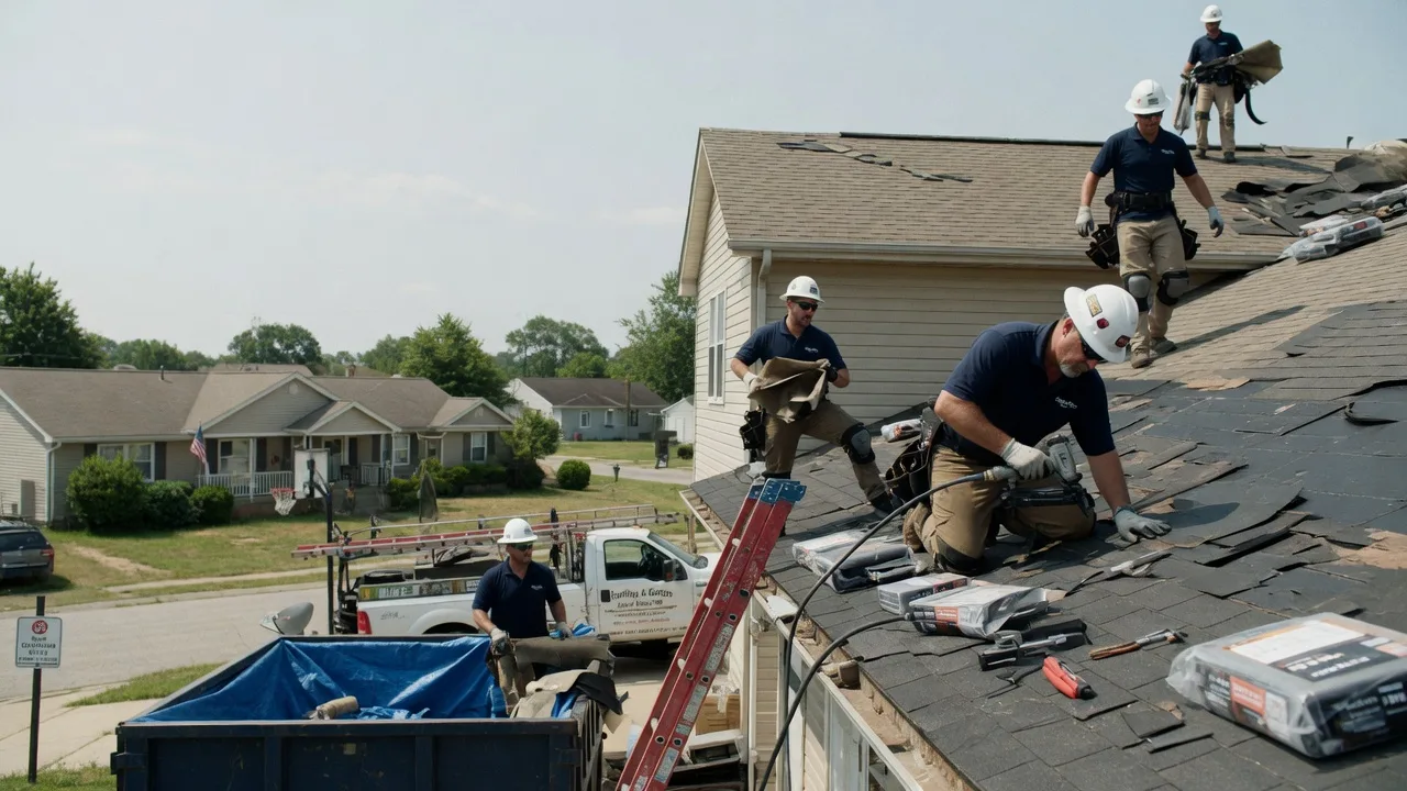 Roof Replacement in New Douglas, IL near me